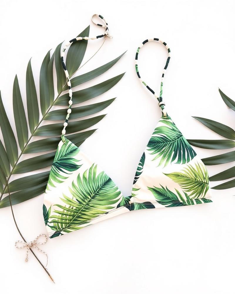 Palm Mirage Bikini Top